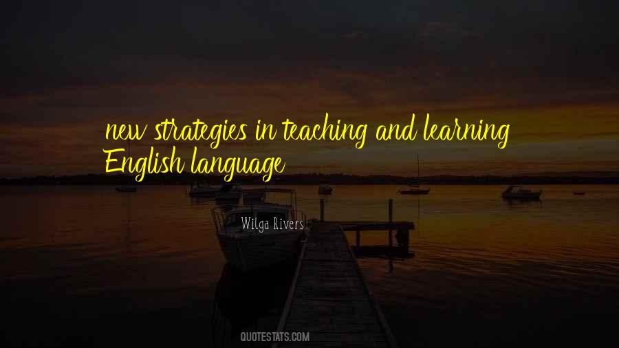 Quotes About Learning English Language #1230108