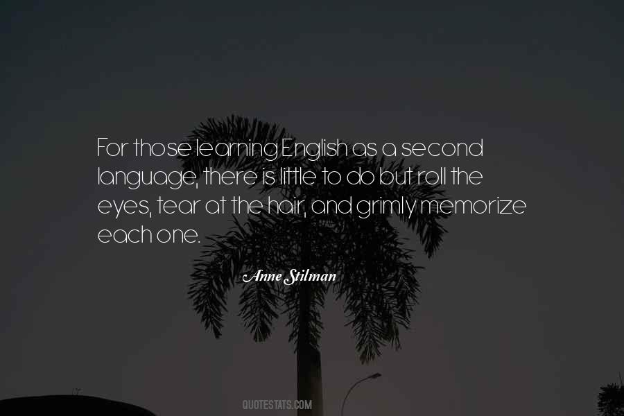 Quotes About Learning English Language #1617711