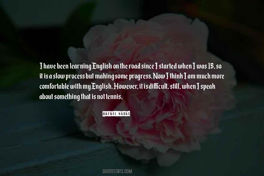 Quotes About Learning English #303054