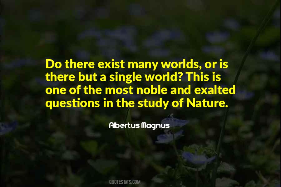 Nature Of The World Quotes #100474