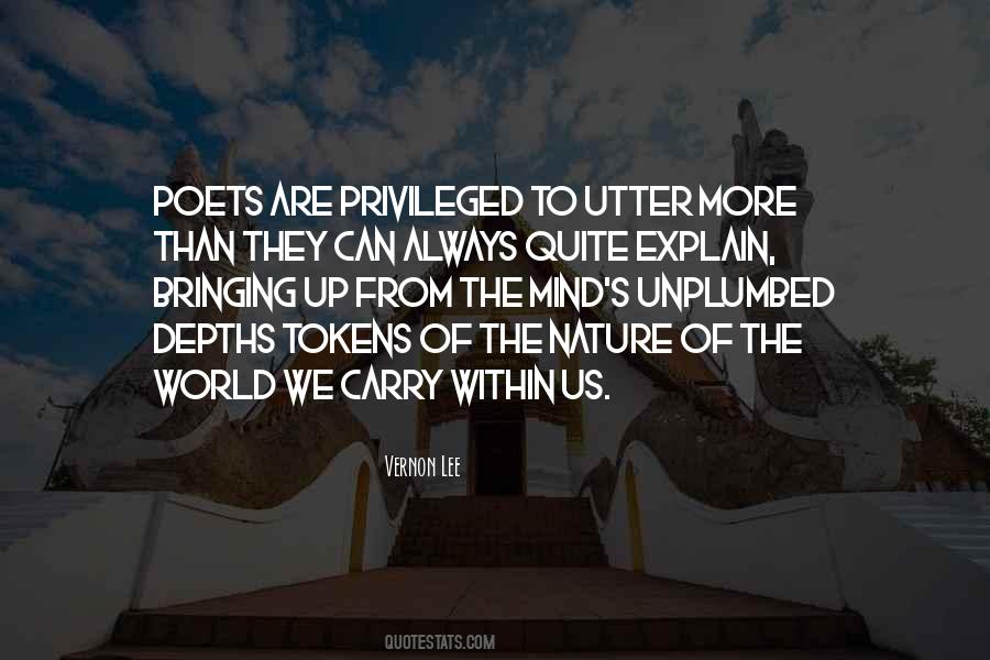 Nature Of The World Quotes #1125507