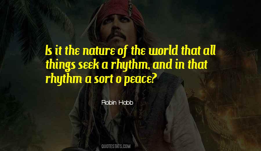 Nature Of The World Quotes #568942