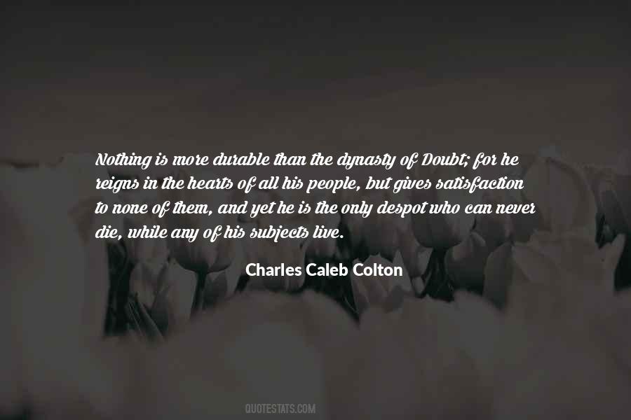 Colton Quotes #27306