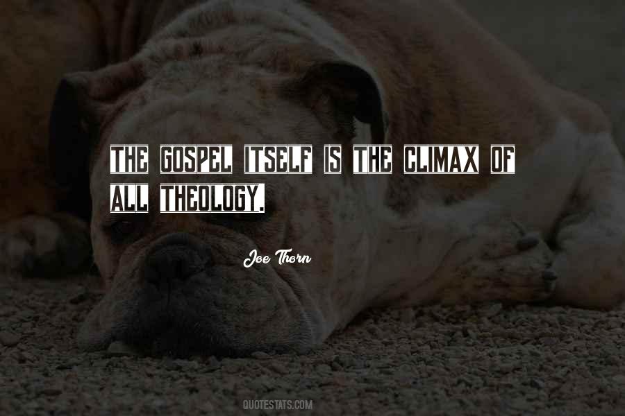 Gospel Theology Quotes #1322210
