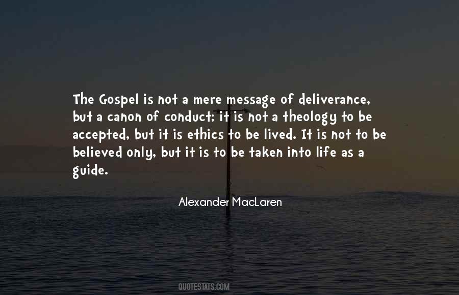 Gospel Theology Quotes #1365714