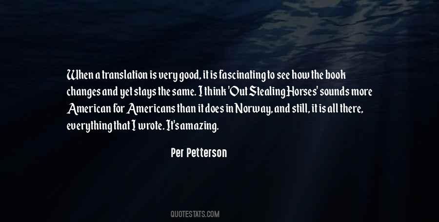 Petterson Quotes #603826