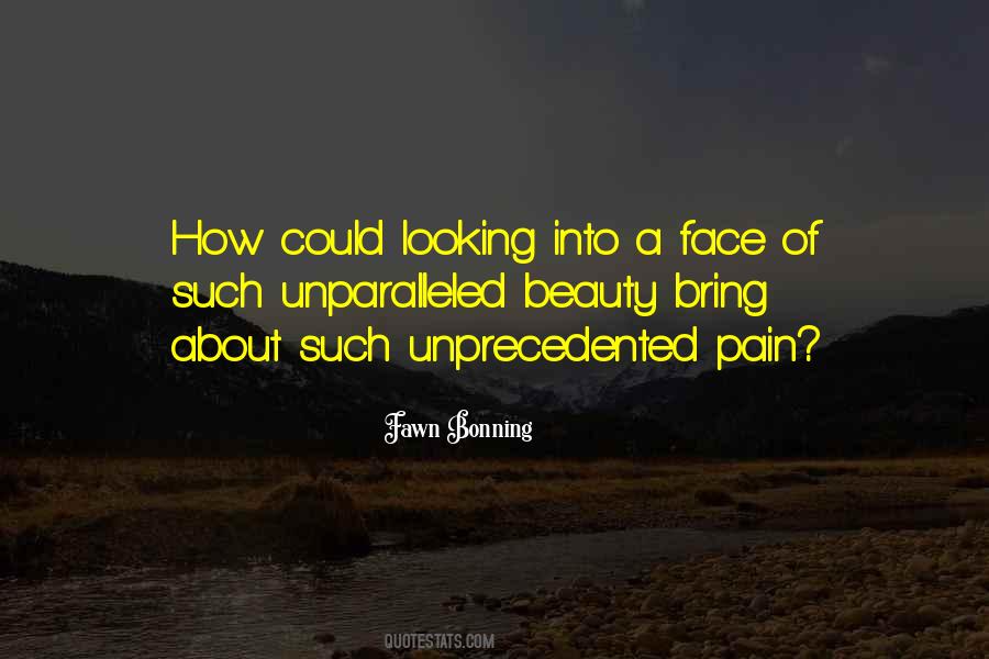 Unparalleled Beauty Quotes #1273432