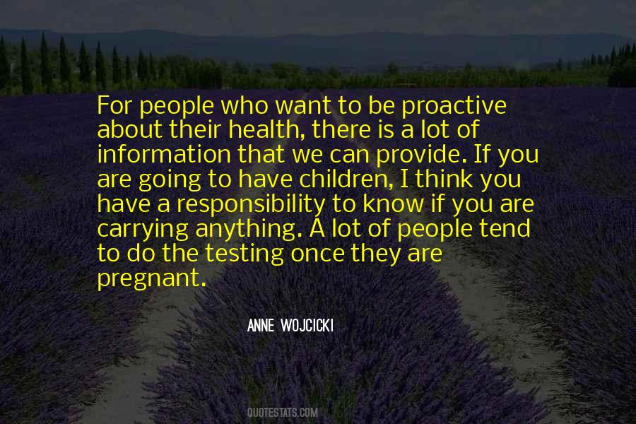 Be Proactive Quotes #1493708
