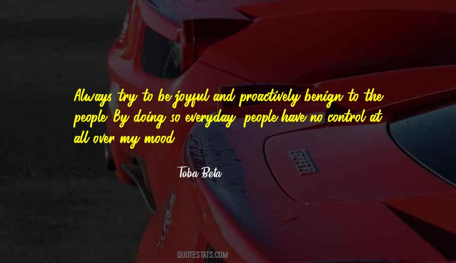 Be Proactive Quotes #1504150