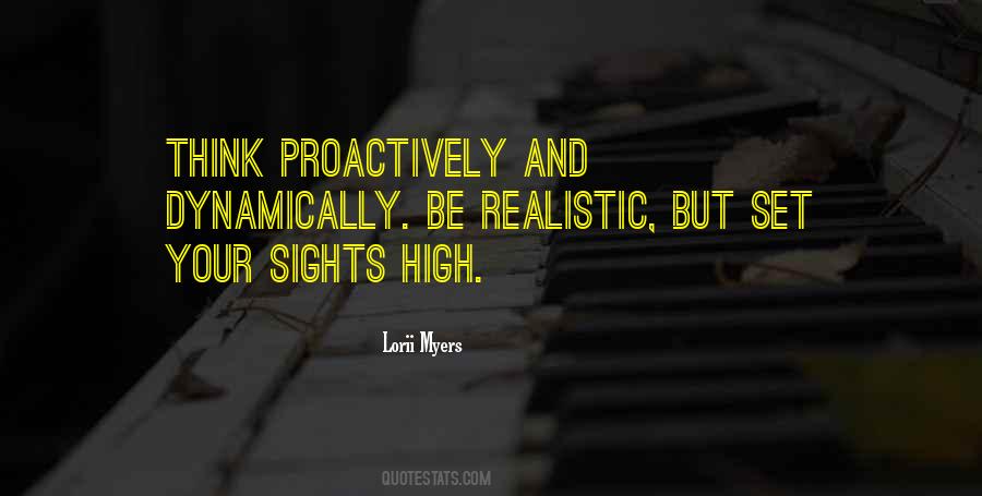 Be Proactive Quotes #1770478