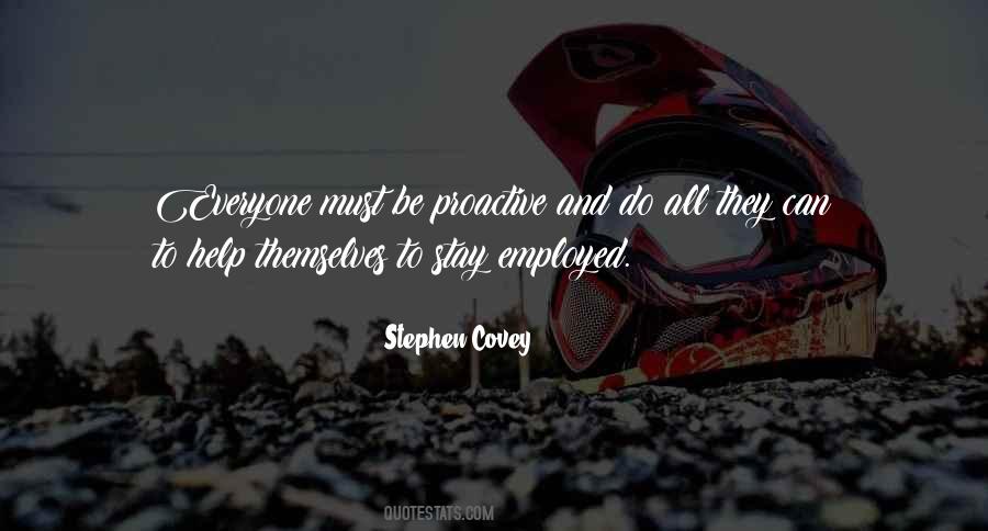 Be Proactive Quotes #387023
