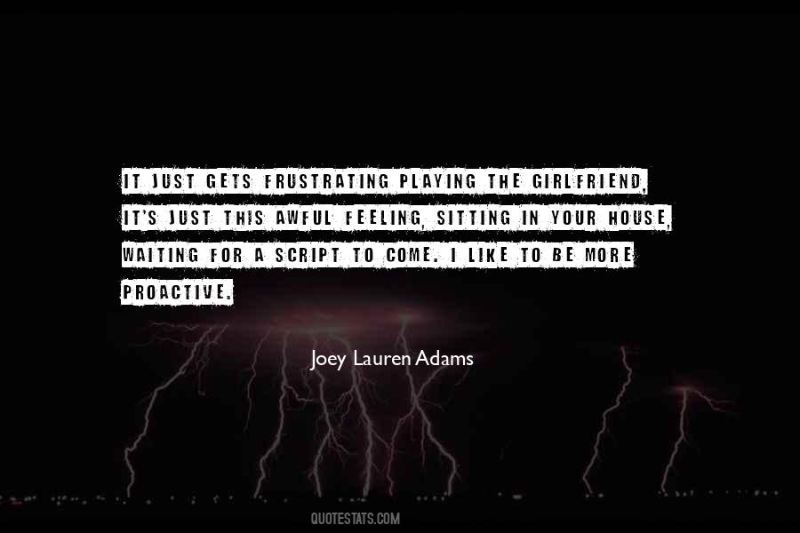 Be Proactive Quotes #720257