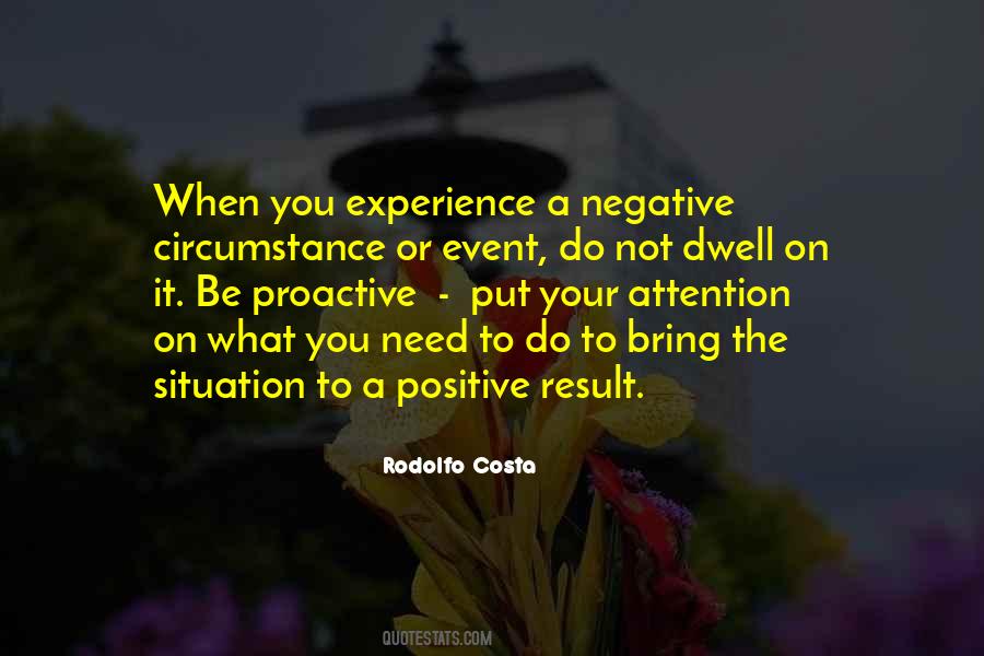 Be Proactive Quotes #740658