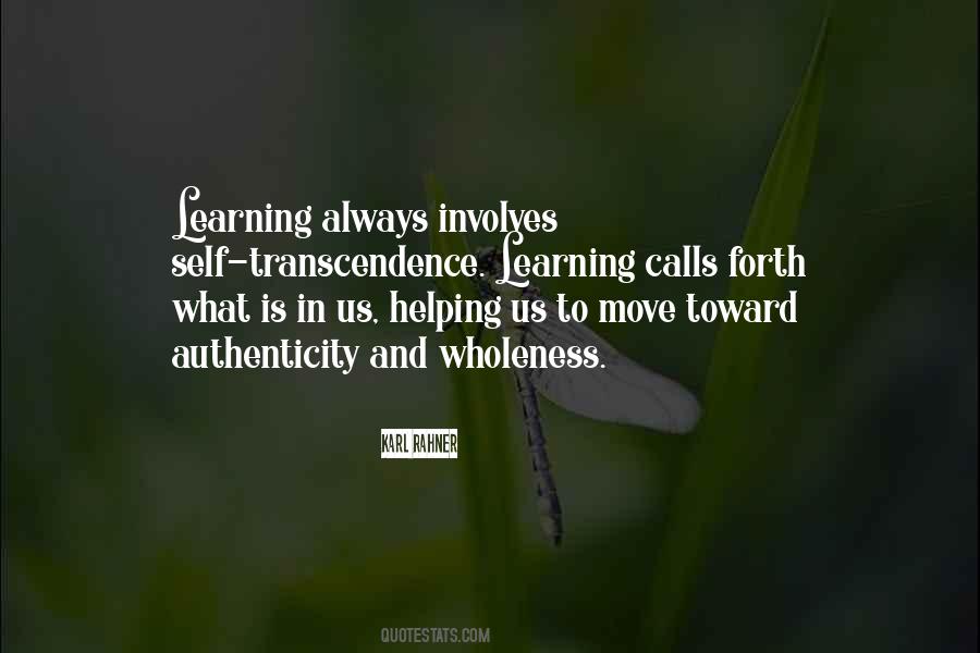 Quotes About Learning And Moving On #885610