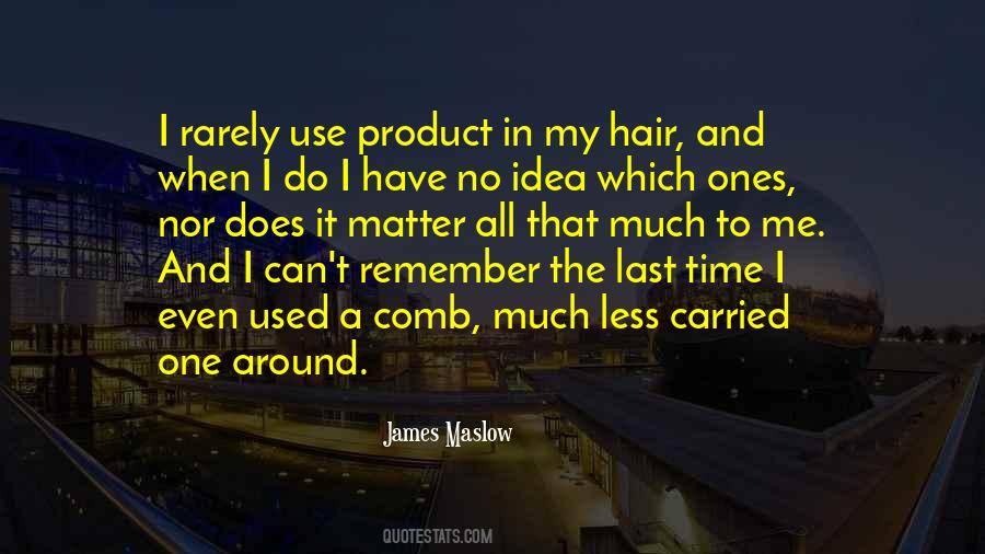 Comb Over Quotes #11580