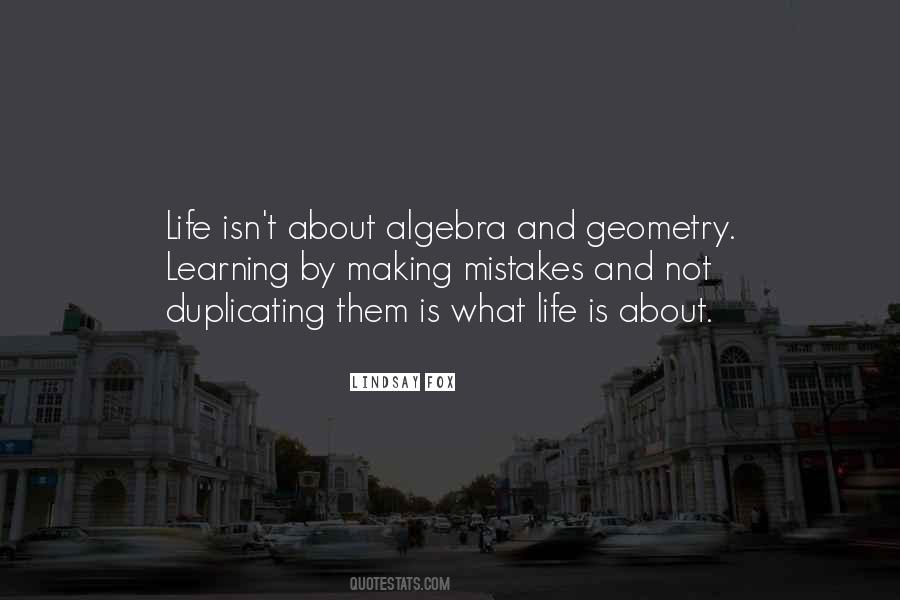 Quotes About Learning Algebra #380744