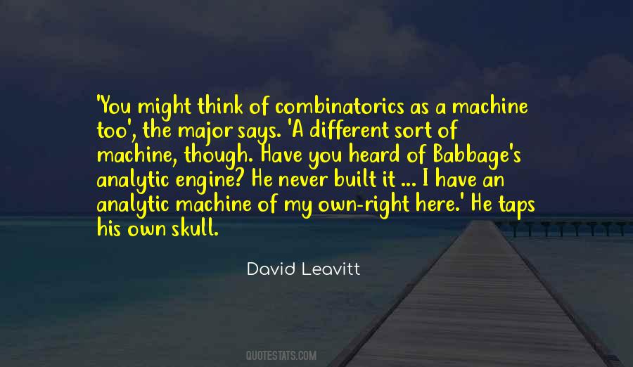 Combinatorics Quotes #209908