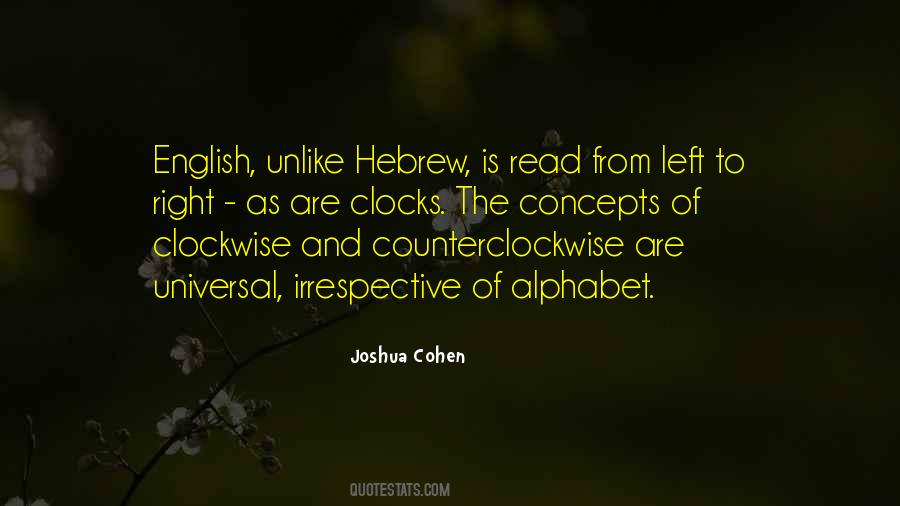 Clockwise And Counterclockwise Quotes #1519825