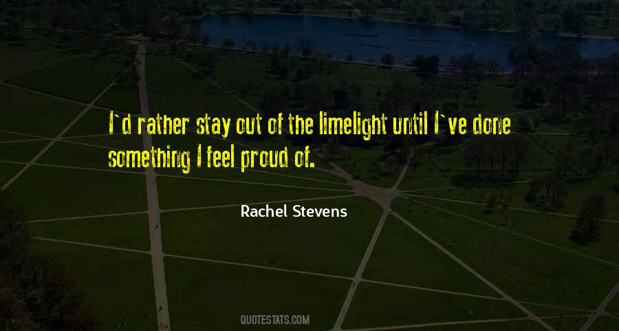 Feel Proud Quotes #1566660