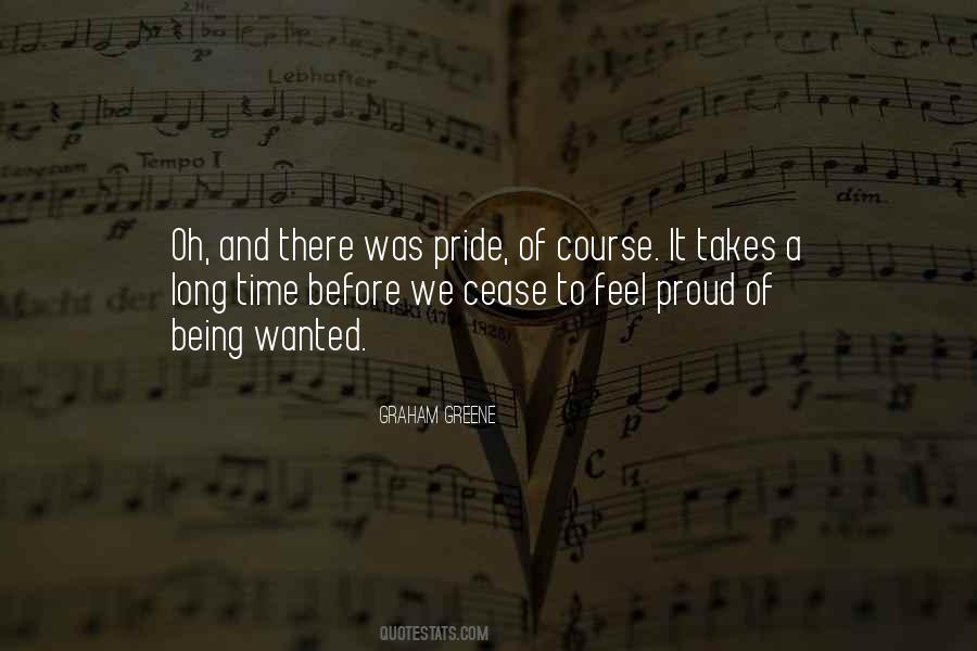 Feel Proud Quotes #1731765