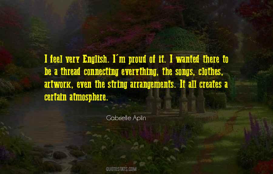 Feel Proud Quotes #31266