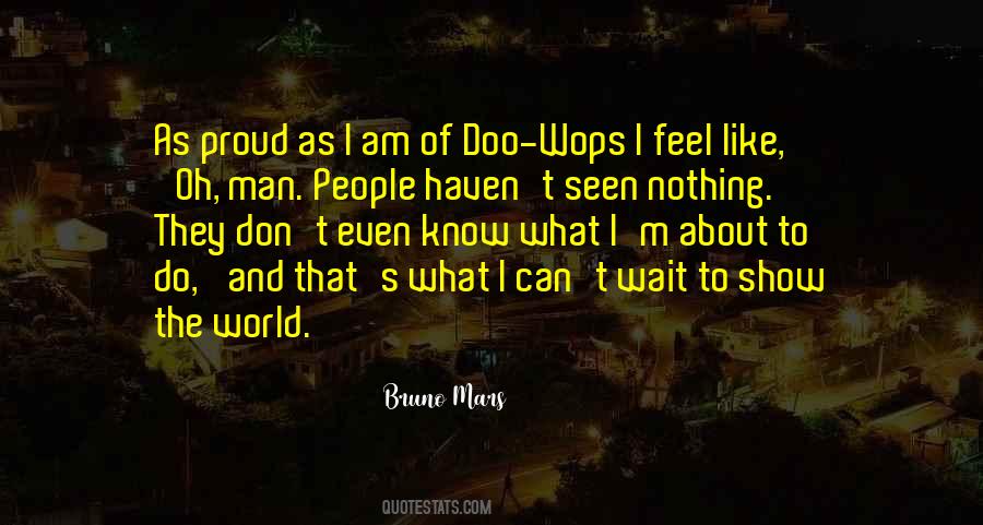 Feel Proud Quotes #327228