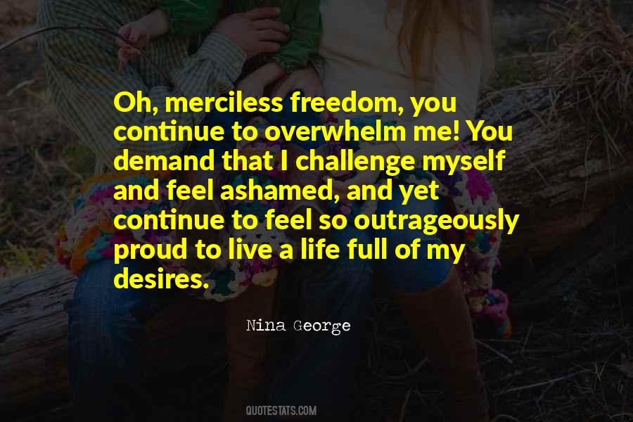 Feel Proud Quotes #327778
