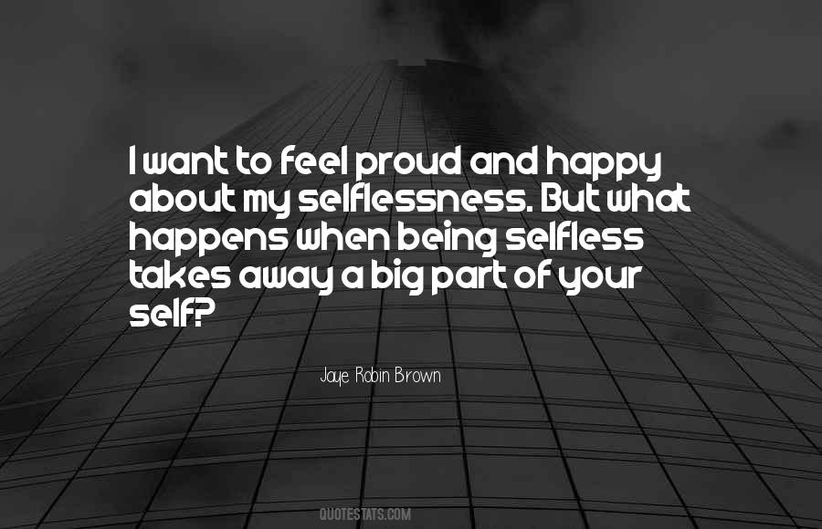 Feel Proud Quotes #386833
