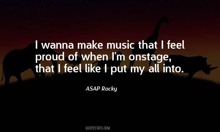 Feel Proud Quotes #616325