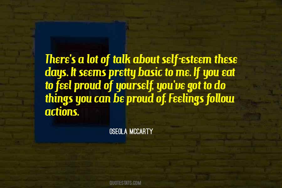 Feel Proud Quotes #636858
