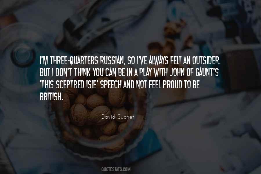 Feel Proud Quotes #921989