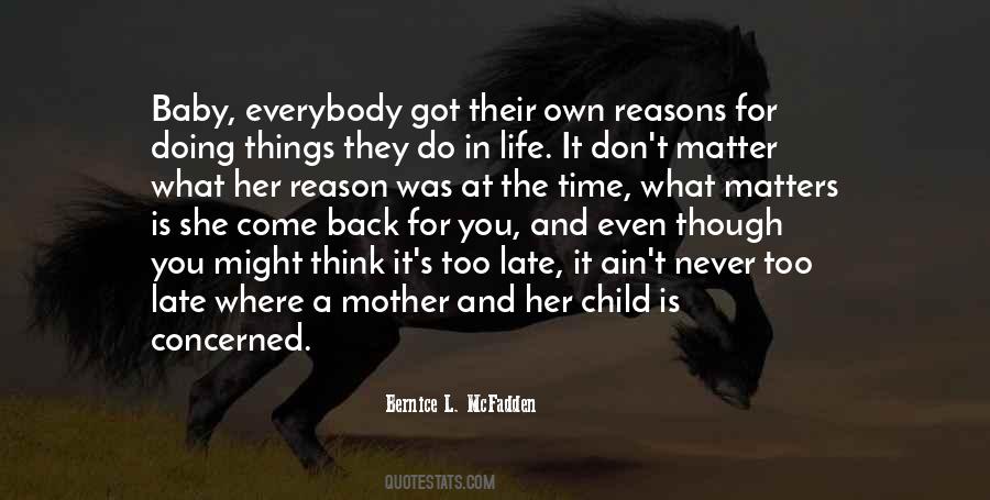 Come Back Baby Quotes #1302814