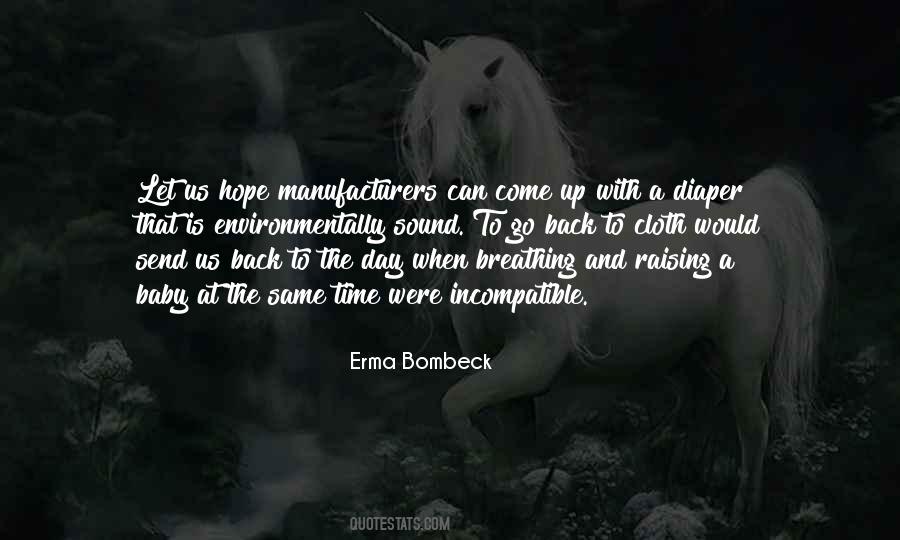 Come Back Baby Quotes #1746352