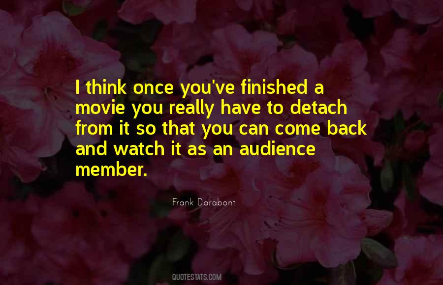Come Back Movie Quotes #634498 Come Back Movie Quotes #634498