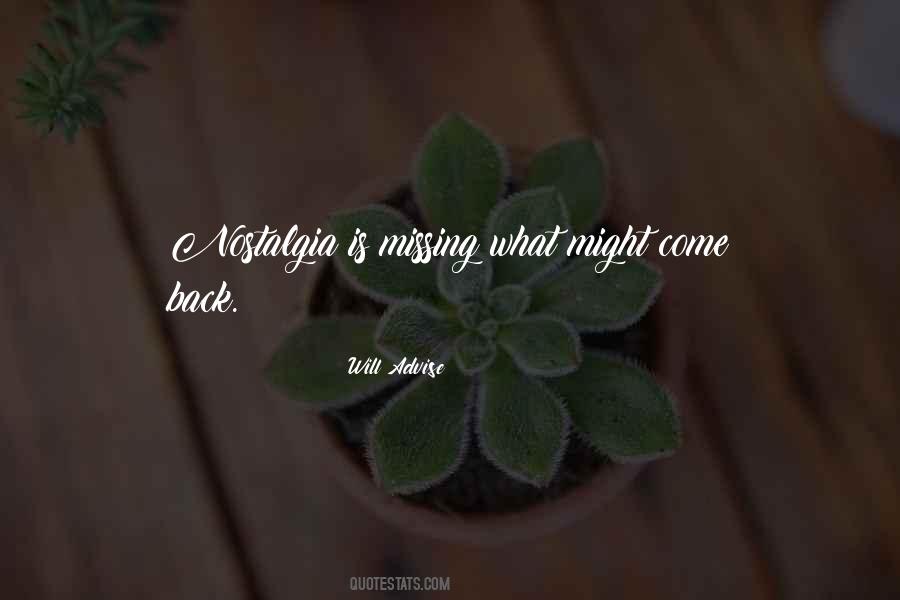 Come Back Quotes #1774901