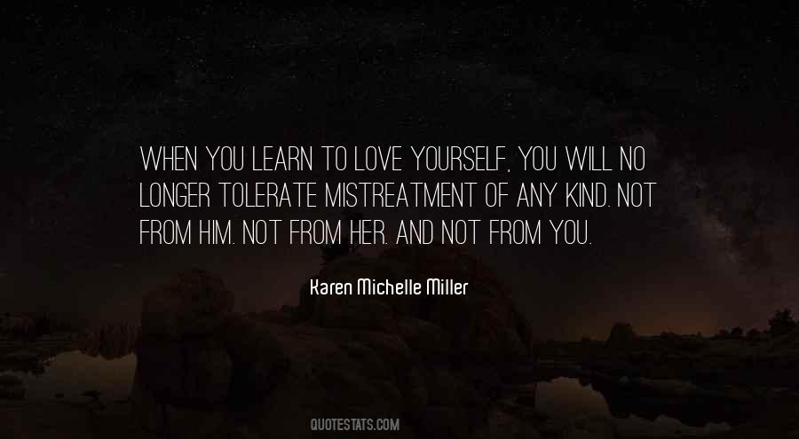 Quotes About Learn To Love Yourself #298555