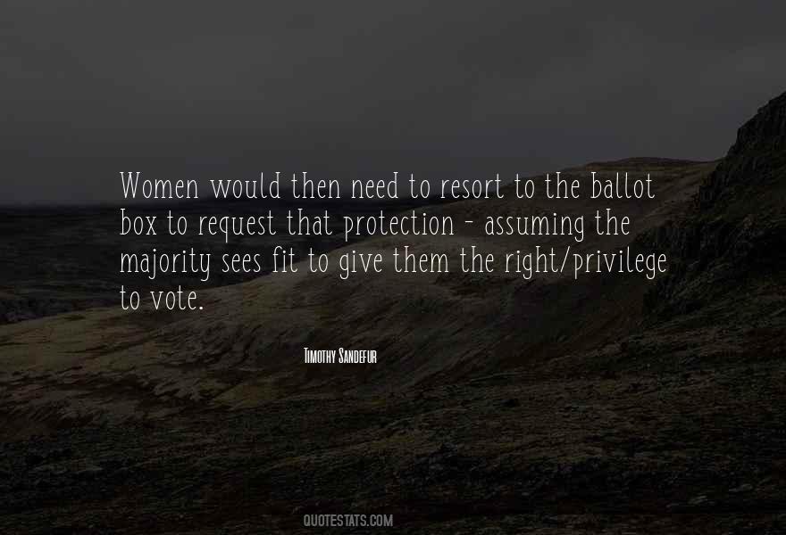 Women Having The Right To Vote Quotes #1102376