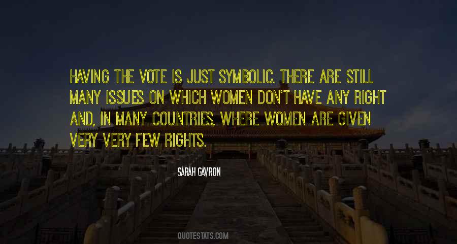 Women Having The Right To Vote Quotes #201735