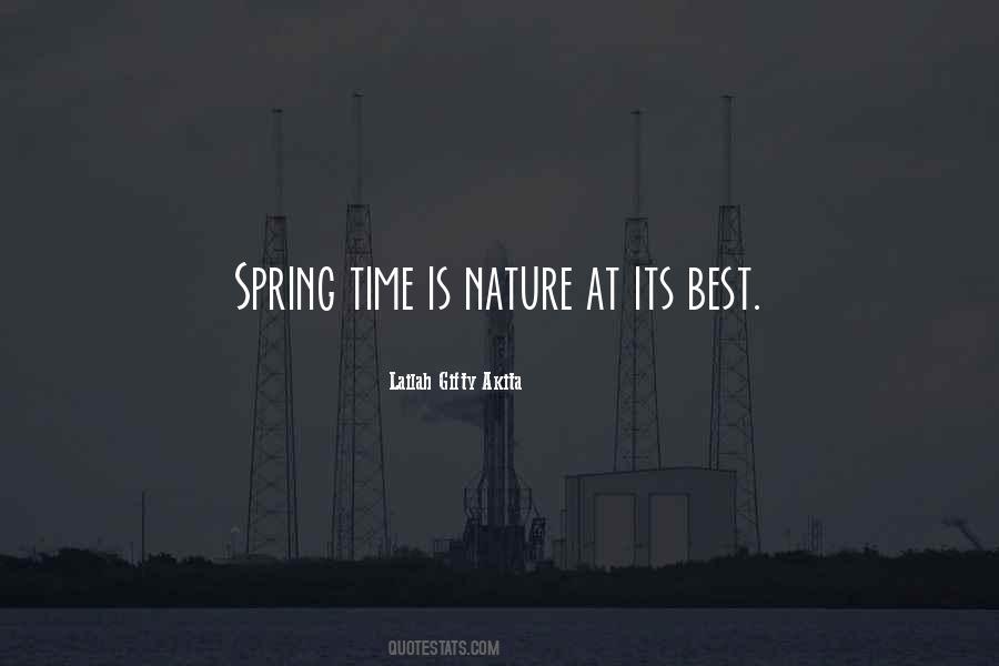 Spring Nature Quotes #11357