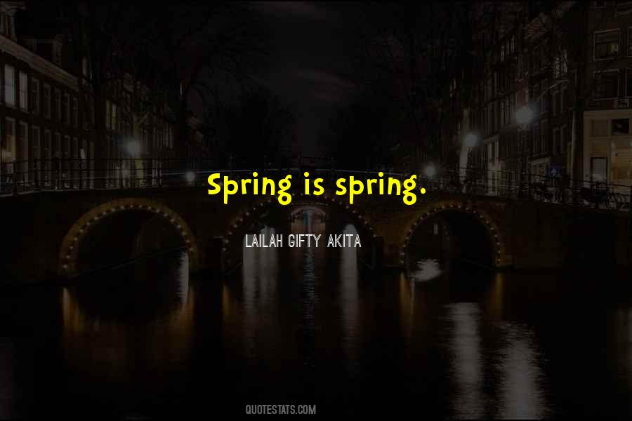 Spring Nature Quotes #127034