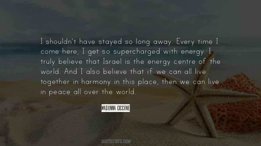 Come In Peace Quotes #261972