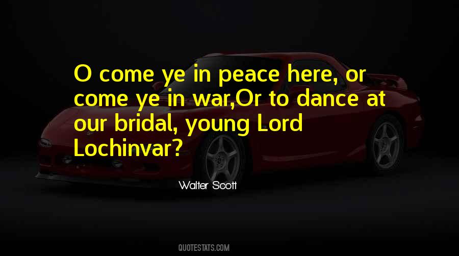 Come In Peace Quotes #414409