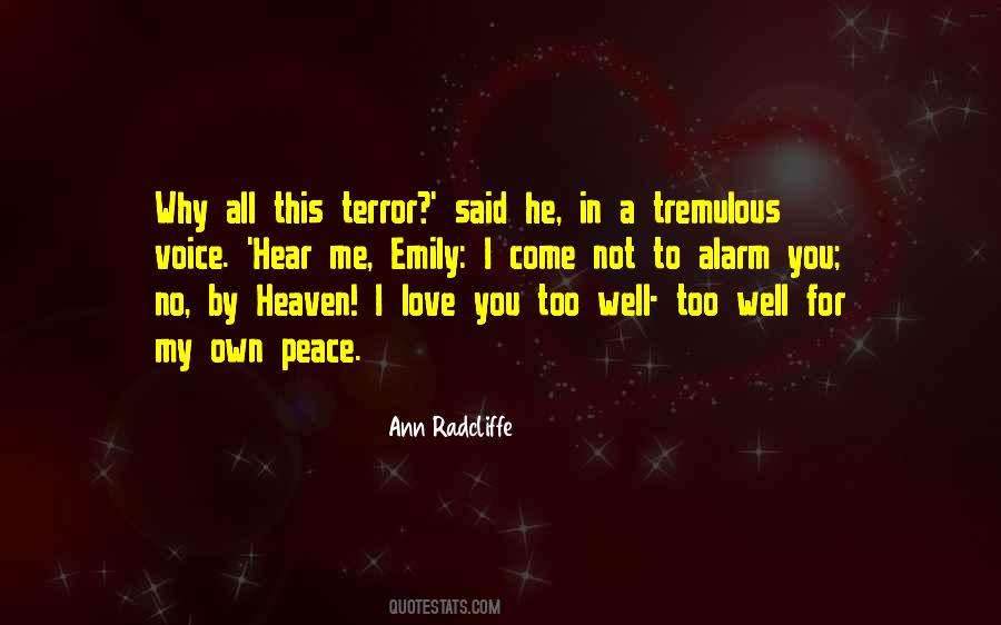 Come In Peace Quotes #533845