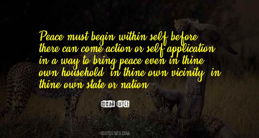 Come In Peace Quotes #635649