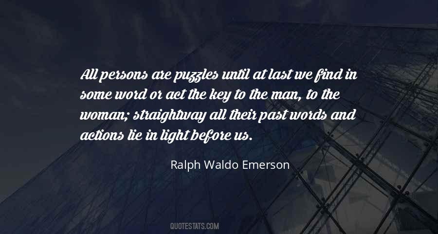 Word Such Puzzles Quotes #681574
