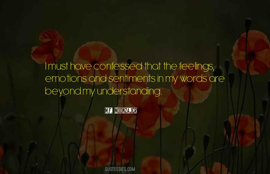 Words To Confess Quotes #882186