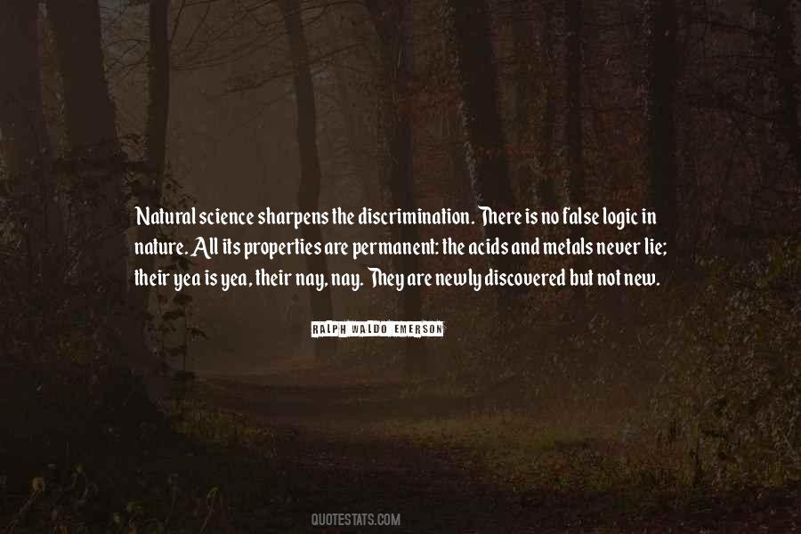 Nature And Science Quotes #181959