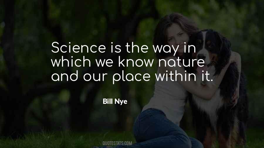 Nature And Science Quotes #194705