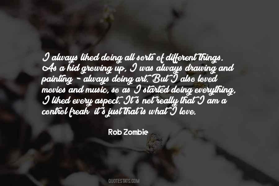 Rob Zombie Love Quotes #731995