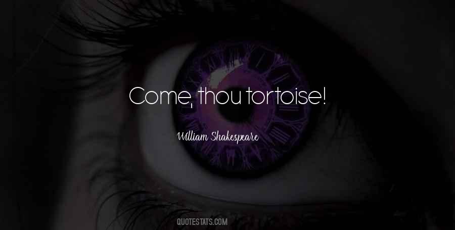 Come Thou Tortoise Quotes #538368